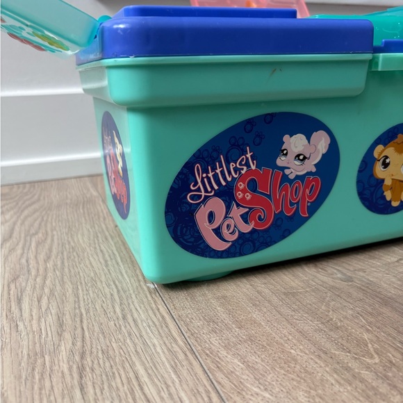 Vintage Littlest Pet Shop Tackle Box Carry Case (2007) Storage Organizer - Picture 6 of 8